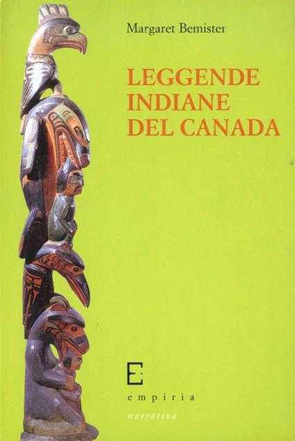 Leggende indiane del Canada - Margaret Bemister - copertina