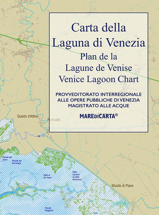Carta della laguna di Venezia - copertina