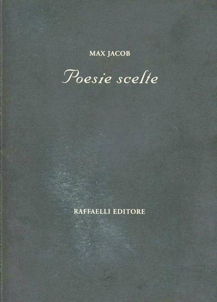 Poesie scelte - Max Jacob - copertina