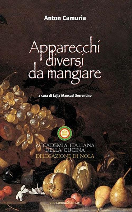 Apparecchi diversi da mangiare - Anton Camuria - copertina