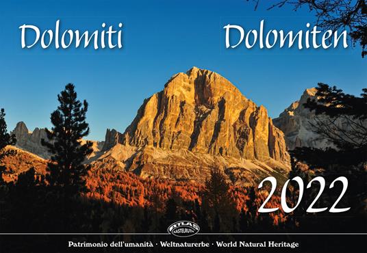 Dolomiten 2022 Kalender 34x24 cm - Peter Malfertheiner - copertina