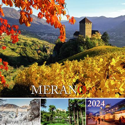 Postkartenkalender Meran 17x17 cm orizzontale. Ediz. illustrata - Peter Malfertheiner - copertina