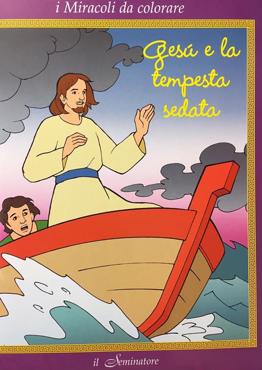Gesù e la tempesta sedata - copertina