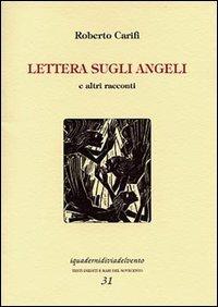 Lettera sugli angeli e altri racconti - Roberto Carifi - copertina