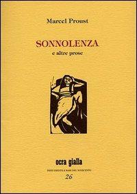 Sonnolenza e altre prose - Marcel Proust - copertina