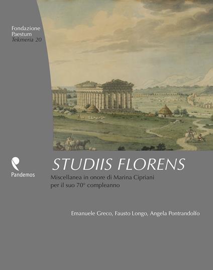 Studiis Florens. Miscellanea in onore di Marina Cipriani per il suo 70° compleanno - copertina