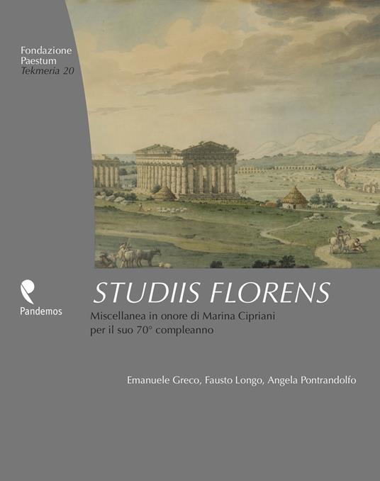Studiis Florens. Miscellanea in onore di Marina Cipriani per il suo 70° compleanno - copertina