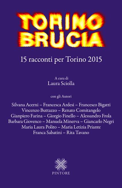 Torino brucia. 15 racconti per Torino 2015 - copertina