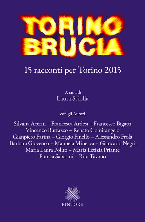 Torino brucia. 15 racconti per Torino 2015 - copertina
