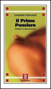 Il primo pensiero - Leonardo Innocenti - copertina