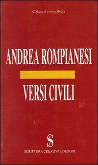 Versi civili - Andrea Rompianesi - copertina
