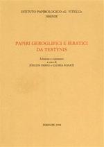 Papiri geroglifici e ieratici da Tebtynis