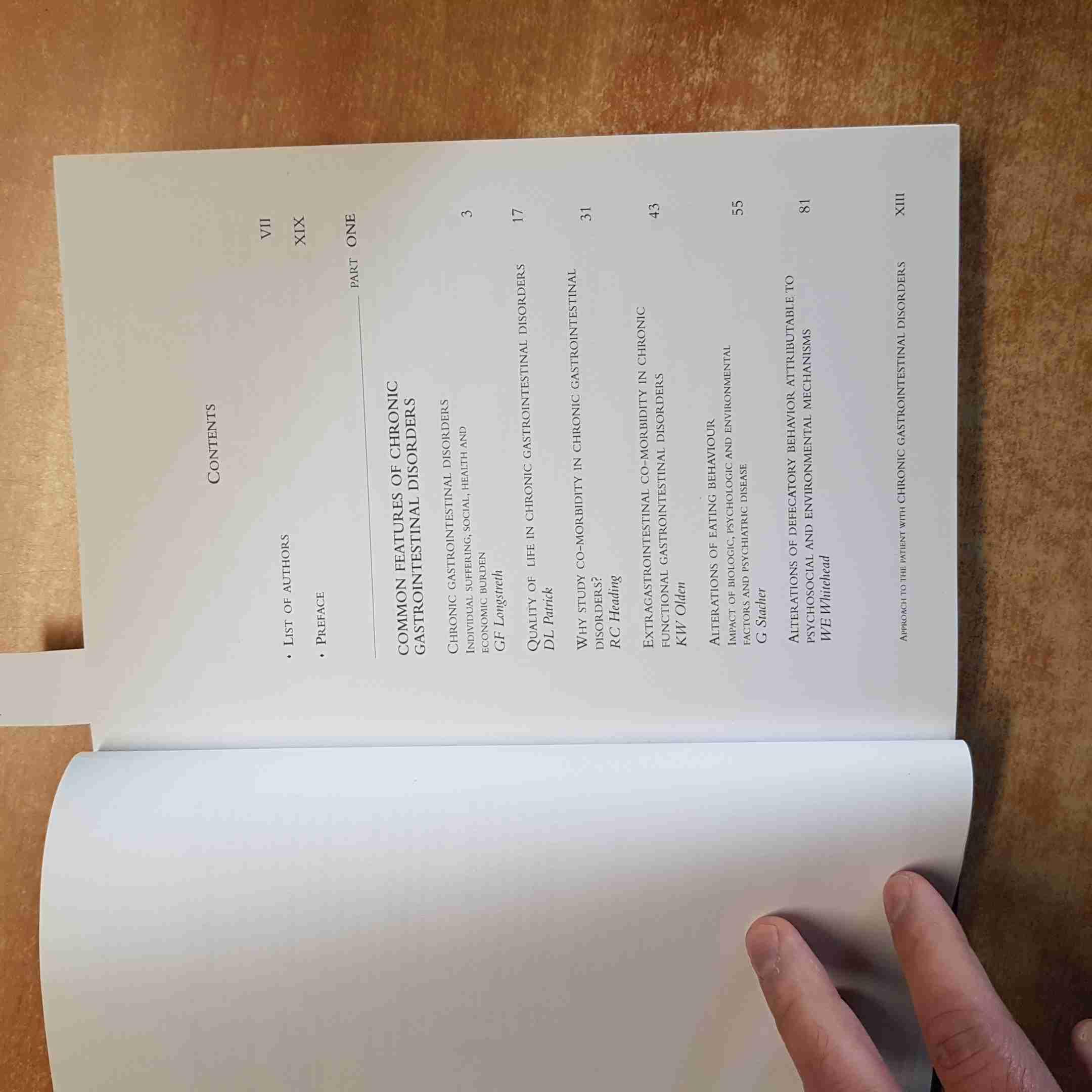 Approach to the patient with chronic gastrointestinal disorders