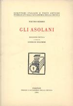 Gli asolani. Ediz. critica