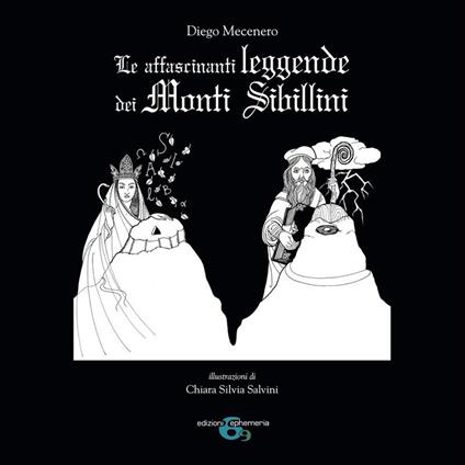 Le affascinanti leggende dei Monti Sibillini - Diego Mecenero - copertina