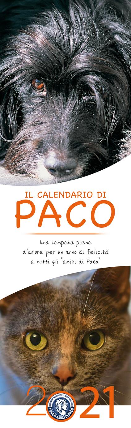 Il calendario di Paco 2021 - copertina