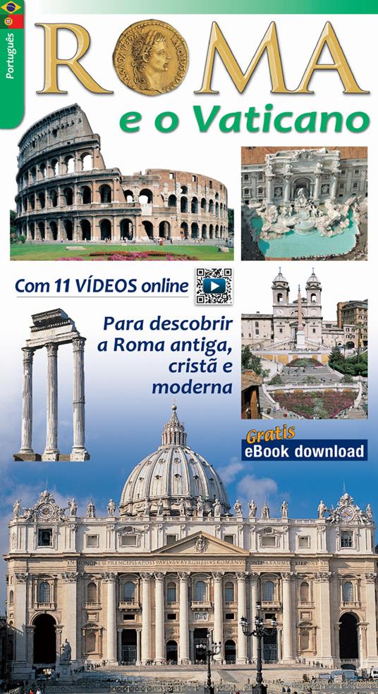 Roma e il Vaticano. Ediz. portoghese - copertina