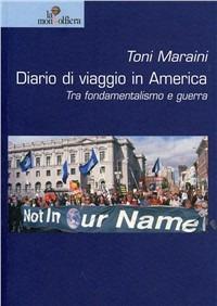 Diario di viaggio in America - Toni Maraini - copertina