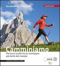 Incantevoli Dolomiti. Escursioni, nordic walking. Itinerari per tutti da percorrere in compagnia - Maurizio Fernetti - copertina