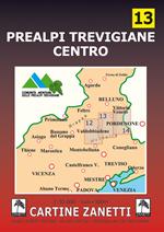 Prealpi trevigiane centro 1:30.000. Ediz. illustrata