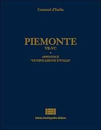 Comuni d'Italia. Vol. 22: Piemonte (vb-Vc). - copertina