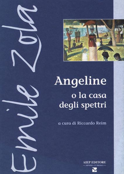 Angeline o la casa degli spettri - Émile Zola - copertina
