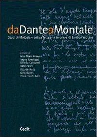 Da Dante a Montale. Studi di critica letteraria in onore di Emilio Pasquini - copertina