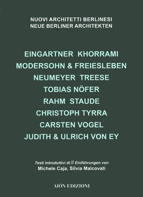 Nuovi architetti berlinesi - copertina