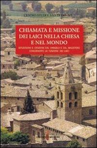Chiamata e missione dei laici nella Chiesa e nel mondo - copertina