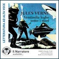 Ventimila leghe sotto i mari. Audiolibro. CD Audio formato MP3. Ediz. integrale - Jules Verne - copertina