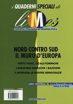 Limes. Rivista italiana di geopolitica (2012). Vol. 3: Nord contro Sud. Il muro d'Europa