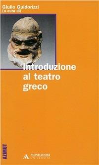 Introduzione al teatro greco - copertina