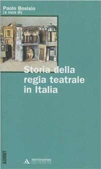 Storia della regia teatrale in Italia - copertina