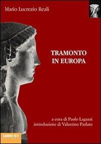 Tramonto in Europa - Mario Lucrezio Reali - copertina