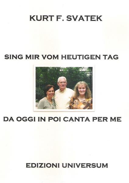 Da oggi in poi canta per me - Kurt F. Svatek - copertina