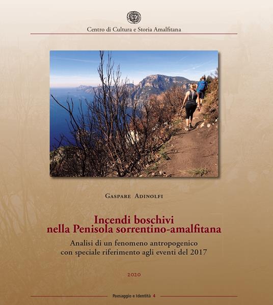 Incendi boschivi nella Penisola sorrentino-amalfitana. Analisi di un fenomeno antropogenico con speciale riferimento agli eventi del 2017 - Gaspare Adinolfi - copertina