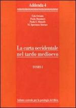 La carta occidentale nel tardo Medioevo