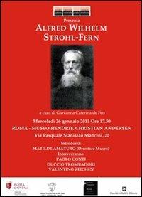 Alfred Wilhelm Strohl-Fern - copertina