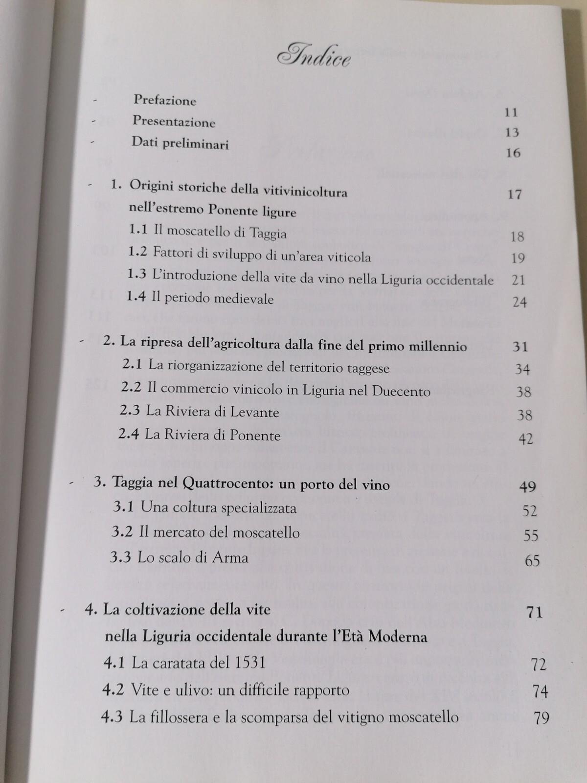 L'ambrosia degli dei. Il Moscatello di Taggia. Alle radici della vitivinicoltura ligure