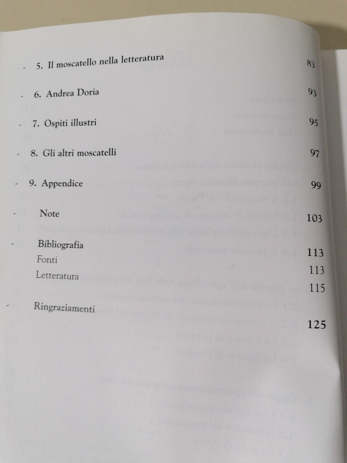 L'ambrosia degli dei. Il Moscatello di Taggia. Alle radici della vitivinicoltura ligure