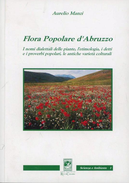 Flora popolare d'Abruzzo - Aurelio Manzi - copertina