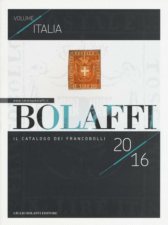 Bolaffi 2016. Catalogo nazionale dei francobolli italiani - copertina