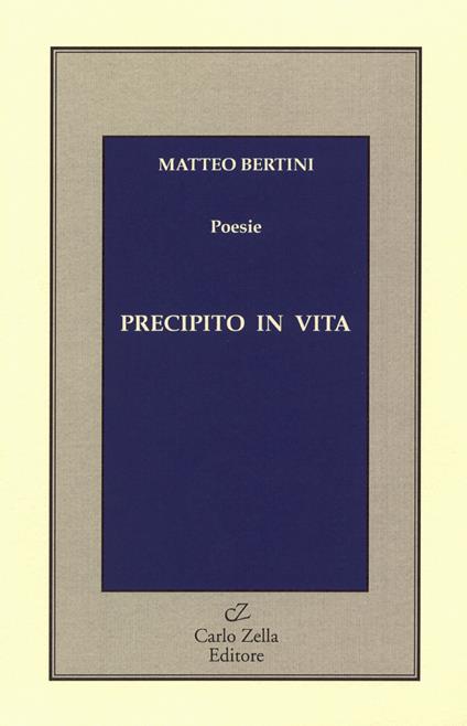 Precipito in vita - Matteo Bertini - copertina
