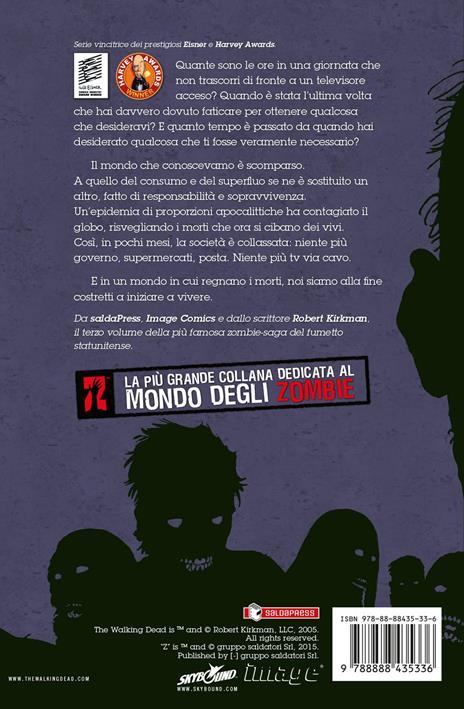 Al sicuro dietro le sbarre. The walking dead. Vol. 3 - Robert Kirkman,Charlie Adlard,Cliff Rathburn - 3