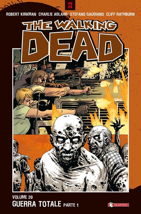 Guerra totale. The walking dead. Parte prima. Vol. 20 - copertina