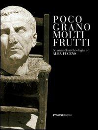 Poco grano, molti frutti. 50 anni di archeologia d Alba Fucens - Adele Campanelli,M. José Strazzulla,Fabrizio Galadini - copertina