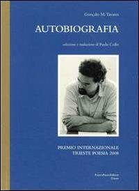 Autobiografia - Gonçalo M. Tavares - copertina