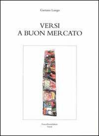 Versi a buon mercato - Gaetano Longo - copertina