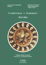 Conferenze e Seminari 2015-2016