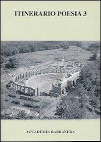 Itinerario poesia. Vol. 3 - copertina